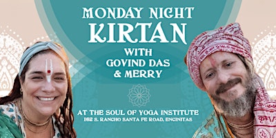 Imagem principal do evento Monday Night Kirtan with Govind Das