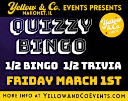 Quizzy Bingo  @ Yellow & Co. primary image