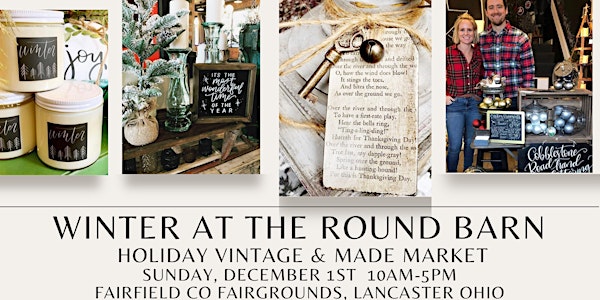Winter at the Round Barn - Sunday, December 1st , 2024