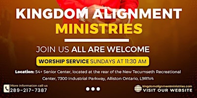 Imagen principal de Sunday Worship Church Service Alliston (Free Event)