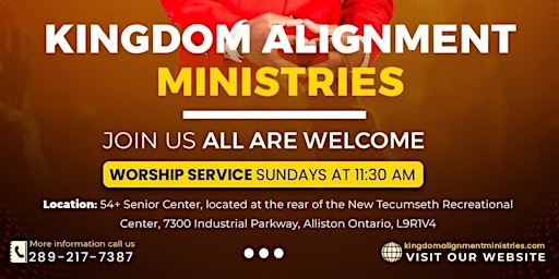 Imagen principal de Sunday Worship Church Service Alliston (Free Event)