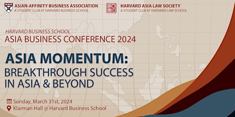 2024 Harvard Asia Business Conference