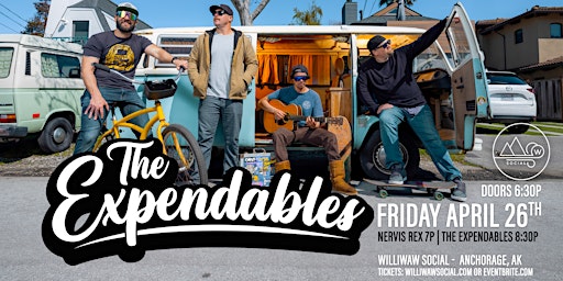 Imagem principal do evento The Expendables live at Williwaw Social