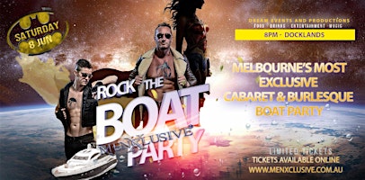 Imagen principal de Rock The Boat - Party With MenXclusive - Super Hereos & Villians EDITION