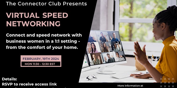 Mompreneur Virtual Speed Networking