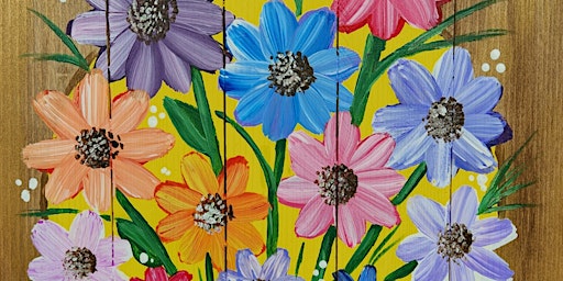 Peek a Blooms - Paint and Sip by Classpop!™ primary image