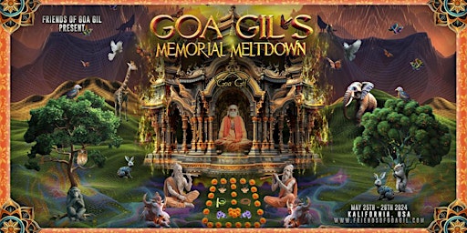 Immagine principale di Goa Gil's Memorial Meltdown May 25-26 2024 