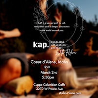 Primaire afbeelding van KAP Coeur d' Alene ID Group Session Cuppa Columbian Caffe