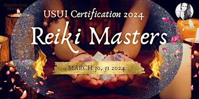 USUI Reiki Masters Certification 2024 with Ananda Cait primary image