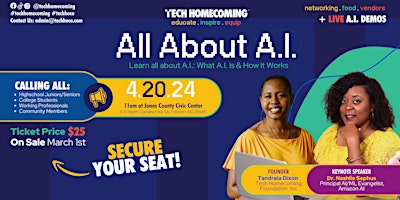 Primaire afbeelding van Tech Homecoming 24' - All About A.I.