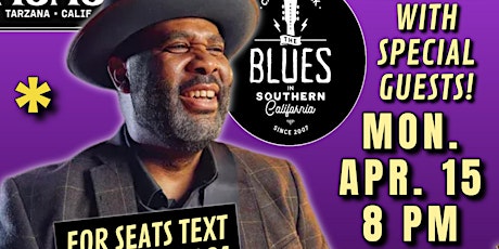 KIRK FLETCHER  - So Cal Blues Legend - Returns To TARZANA!