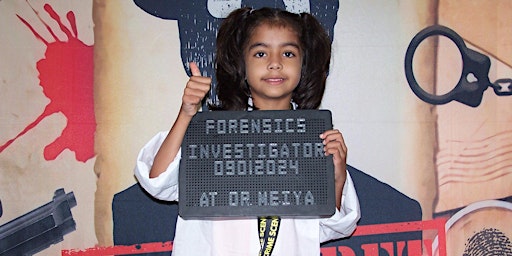 Immagine principale di July School Holiday Science Workshop with Dr Meiya: Forensic Investigator 