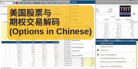美国股票与期权交易解码 | Options in Chinese primary image
