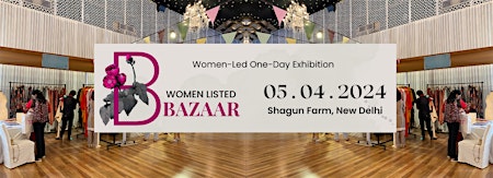 Imagem principal do evento Women Listed BAZAAR