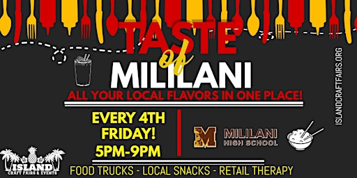 Imagem principal do evento Taste of Mililani