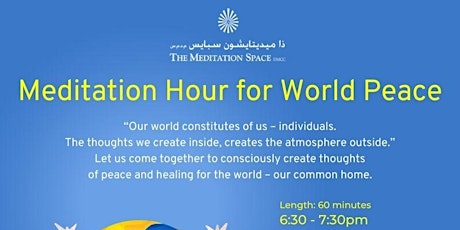 Imagen principal de Meditation Hour for World Peace