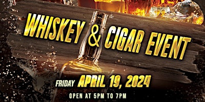 Whiskey & Cigar Fundraiser primary image