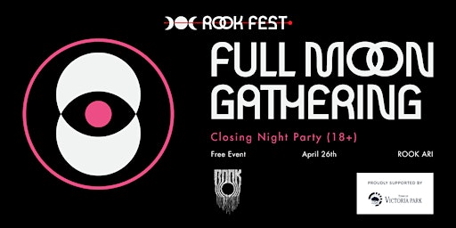 Imagem principal do evento FULL MOON GATHERING - Closing Night Party (18+)