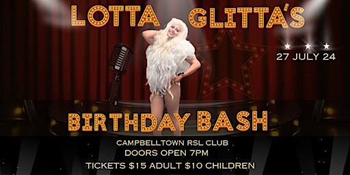 Lotta Glitta's Birthday Bash  primärbild