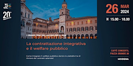 I temi del lavoro 2024: Contrattazione integrativa e welfare pubblico