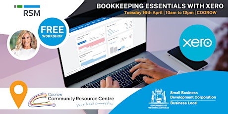 Bookkeeping Essentials with Xero (Coorow) Mid West primary image