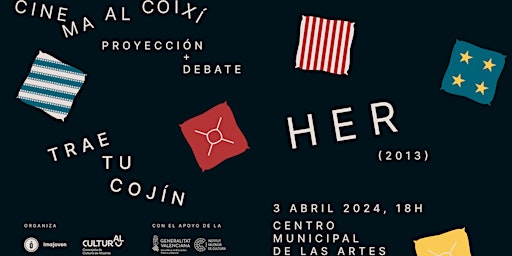 Cinema al Coixi 2ª ed. HER(VISUALCBARRIS)Proyección&debate primary image