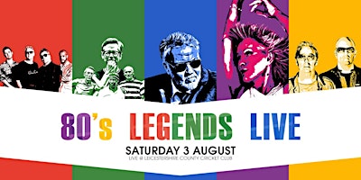 Imagem principal do evento 80's Legends Live