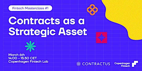 Image principale de Fintech Masterclass #1: Contracts as a Strategic Asset