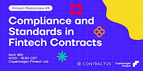 Image principale de Startup Masterclass #3: Compliance and Standards in Fintech Contracts