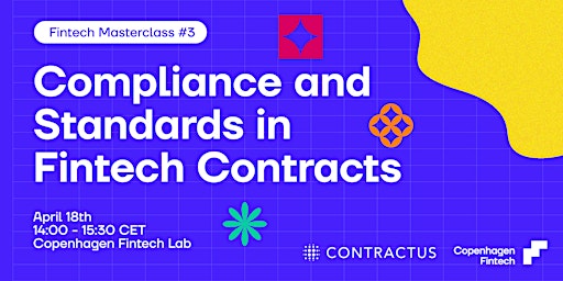 Hauptbild für Startup Masterclass #3: Compliance and Standards in Fintech Contracts