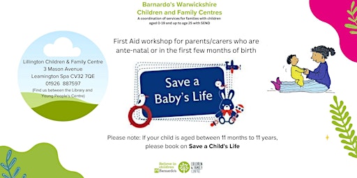 Imagem principal do evento Save a Baby's Life- Lillington C&FC