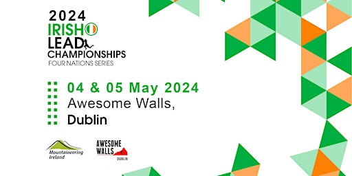 Hauptbild für 2024 IRISH LEAD CHAMPIONSHIPS / FOUR NATIONS LEAD CUP SERIES