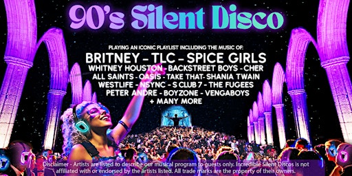 Primaire afbeelding van 90s Silent Disco in the Grote Kerk, s’Hertogenbosch!