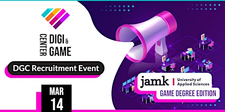 DGC Recruitment / Internship - Jamk Game Degree Edition | 14.3.2024 primary image