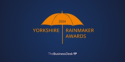 Imagem principal do evento Yorkshire Rainmaker Awards 2024