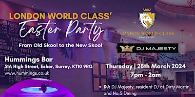 London World Class' Easter Party primary image