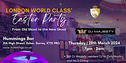 London World Class' Easter Party primary image