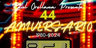 Immagine principale di Raúl Orellana presenta  44 ANIVERSARIO STUDIO 54 Barcelona 