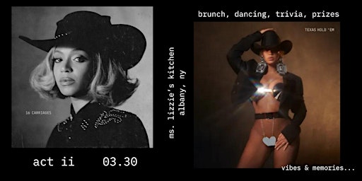 A Western Glam Event: Act II Brunch & Listening Party primary image