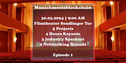 Imagem principal do evento Munichmeetsblockchain.de