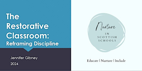 The Restorative Classroom: Reframing Discipline