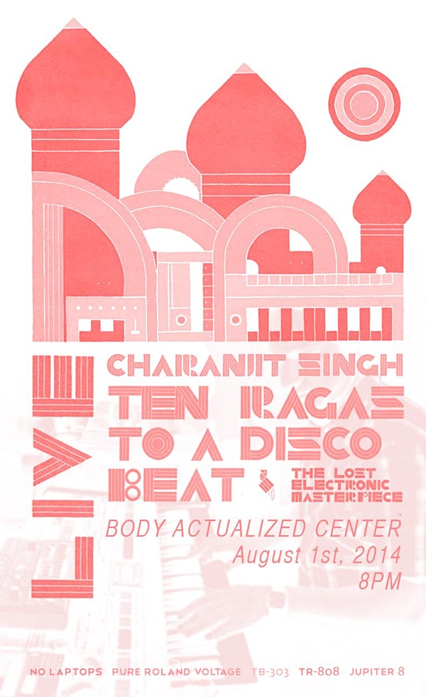 SYNTHESIZING LIVE: Ten Ragas to a Disco Beat (Charanjit Singh)