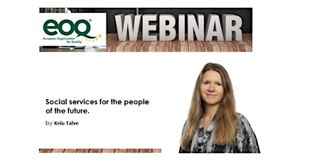 WEBINAR : Social services for the people of the future. primary image