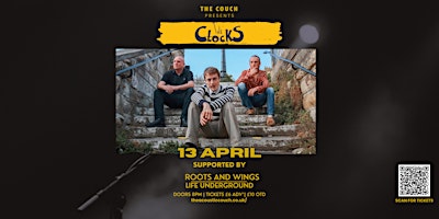 Primaire afbeelding van THE CLOCKS + Life Underground