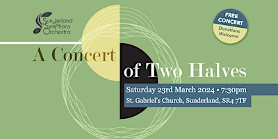 Imagen principal de SSO Spring Concert - A Concert of Two Halves