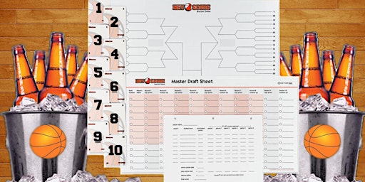 Primaire afbeelding van Net Score NCAA Basketball Tournament Bracket Game, a draft of teams