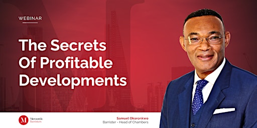 Hauptbild für The Secrets Of Profitable Developments