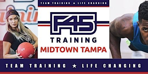 Primaire afbeelding van FREE Outdoor Bootcamp hosted by F45 Training - Midtown Tampa