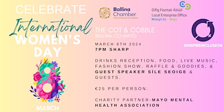 Hauptbild für International Women's Day Gathering  in Ballina, Co Mayo