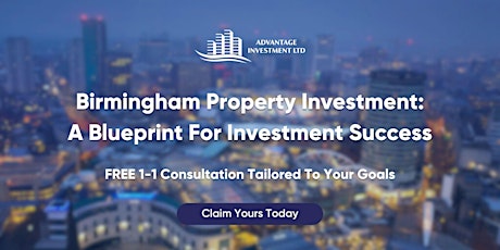 Birmingham Property Investment: A Blueprint For Investment Success